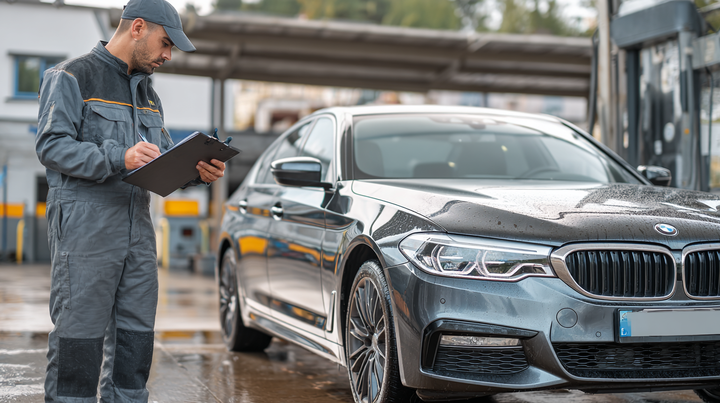 Waarom je auto wassen voor een onderhoudsbeurt of keuring slim is