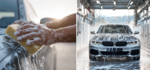Automatische carwash vs handwas
